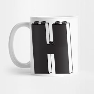 THE LETTER H Mug